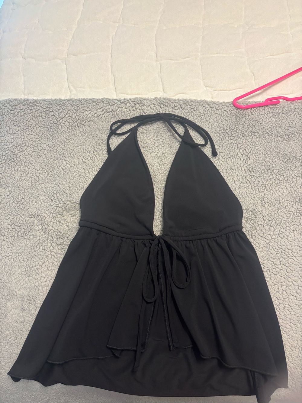Garage Plunge Flyaway Halter Top